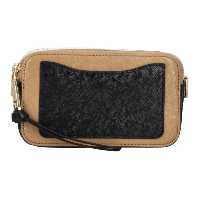 MARC JACOBS The Snapshot Logo Plaque Crossbody Bag-4