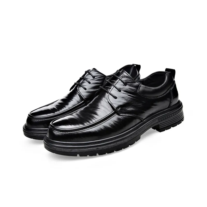 Sonno Dress Shoes Men Low Top Black/Brown-3