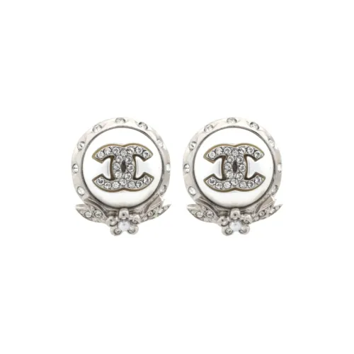 CHANEL Earrings Women's Off White