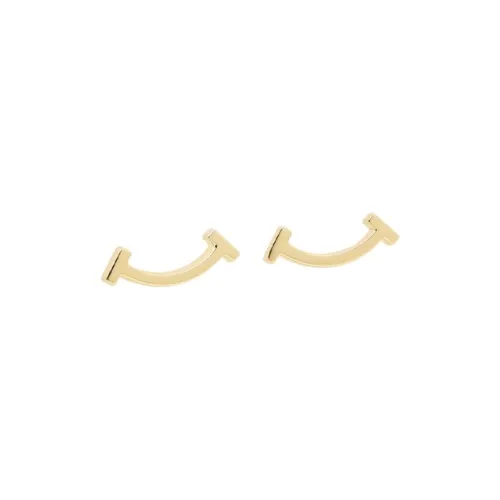 TIFFANY & CO. T Earrings Women's Gold