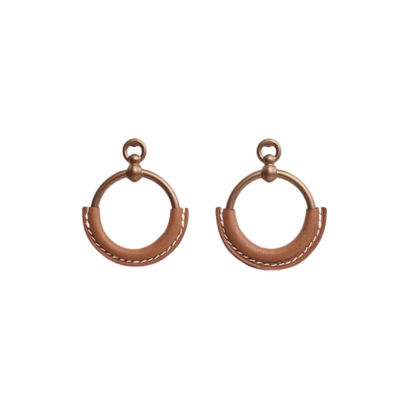 HERMES Earrings Small Model Loop-0