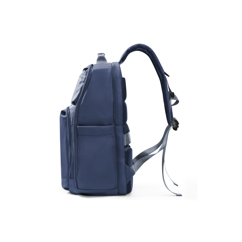 RIOREX Fabric Backpack Large Size Unisex Black/Khaki/Ecru/Army Green/Sea Blue-23