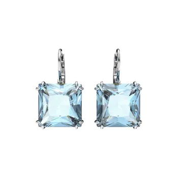 Swarovski Millenia Square cut Crystal Earrings