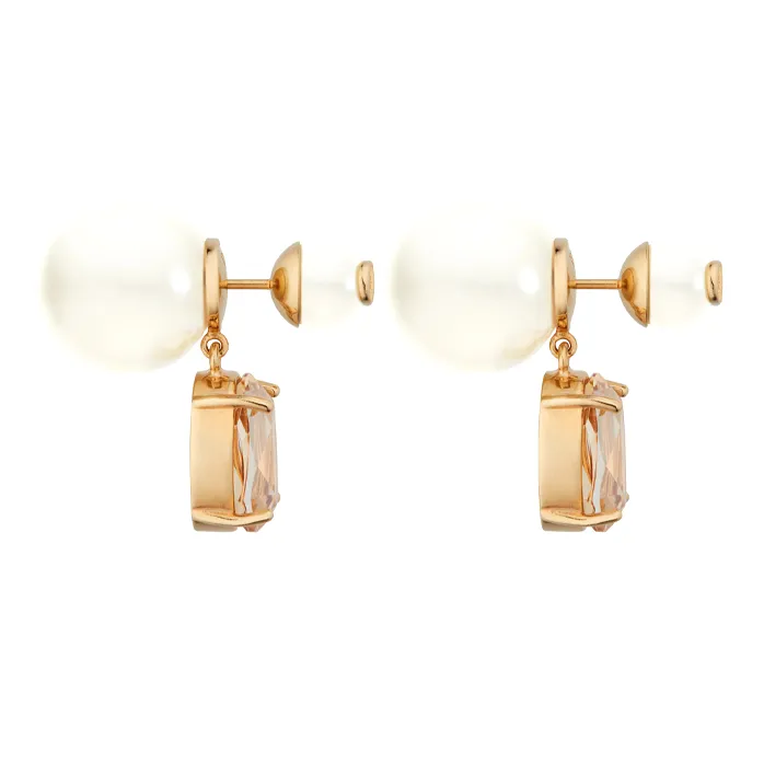 DIOR Metal Earrings Women's Gold-2