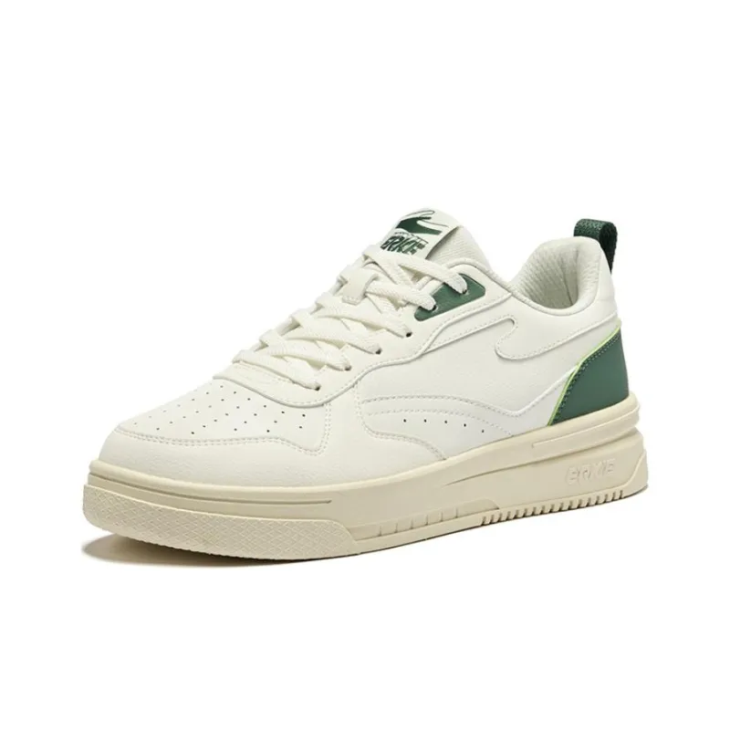 Erke Spring 2.0 Cushioning Lightweight Low Top Skateboard Shoes Men's Microcrystal White Pine Frost Green-2