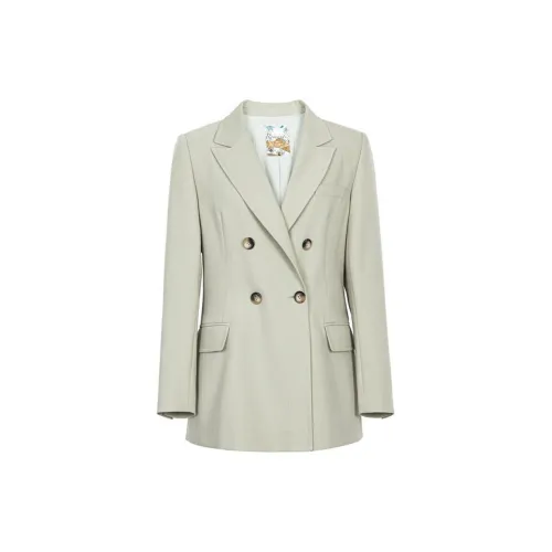 XG Business Suits Women's Light Green