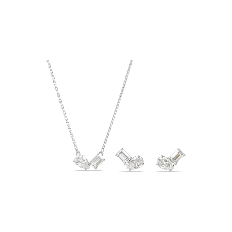 Swarovski Mesmera Earrings Women's Silver-0