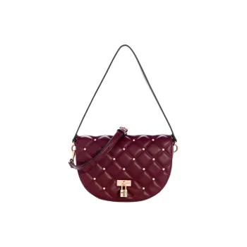 GUESS Artificial Leather Crossbody Bag Shoulder Bag Women's Mulberry Berry Red