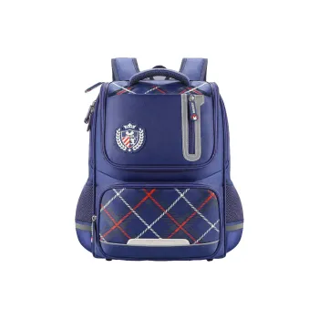 Disney Polyester Backpack Regular Unisex Navy Blue/Pink