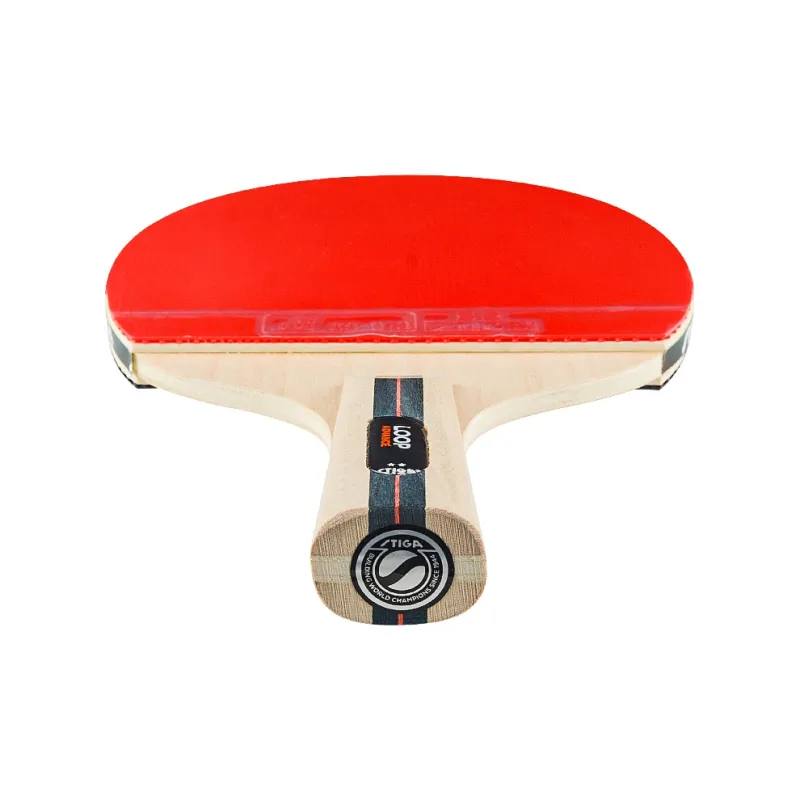 Stiga Ping Pong Paddles Unisex Pure Wood Black/Red-8