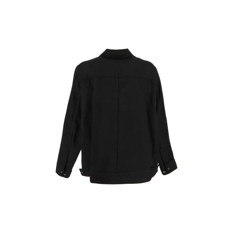 RICK OWENS Long Sleeved Button Up Jacket-1
