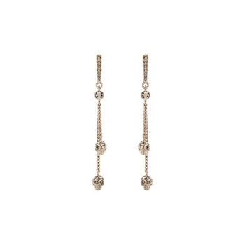 Alexander McQueen Earrings Women's Light Gold