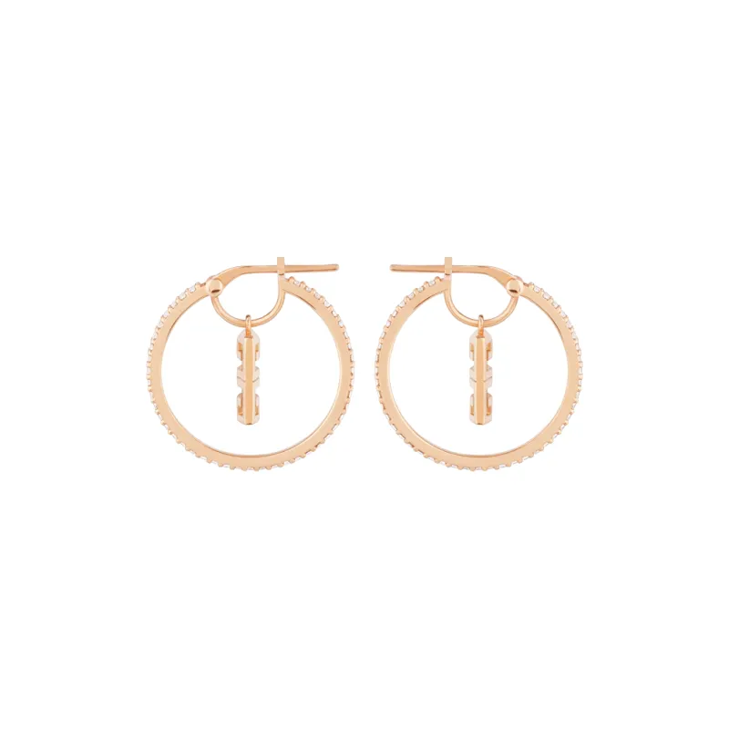 Givenchy Metal Earrings Women's Rose Gold-2