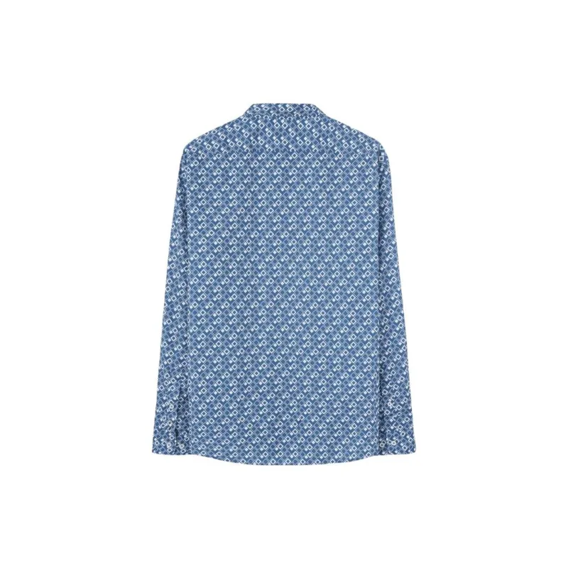 HUGO BOSS Liam Geometric pattern Shirt-1