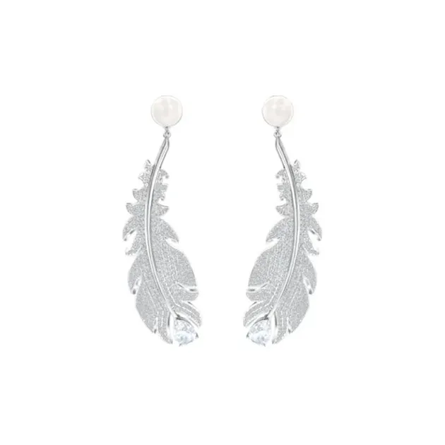 Swarovski Nice Earrings Women's White-0