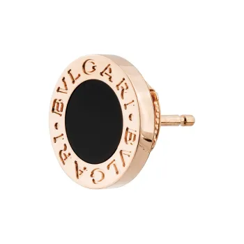 BVLGARI Series 18K Rose Gold Earrings Unisex