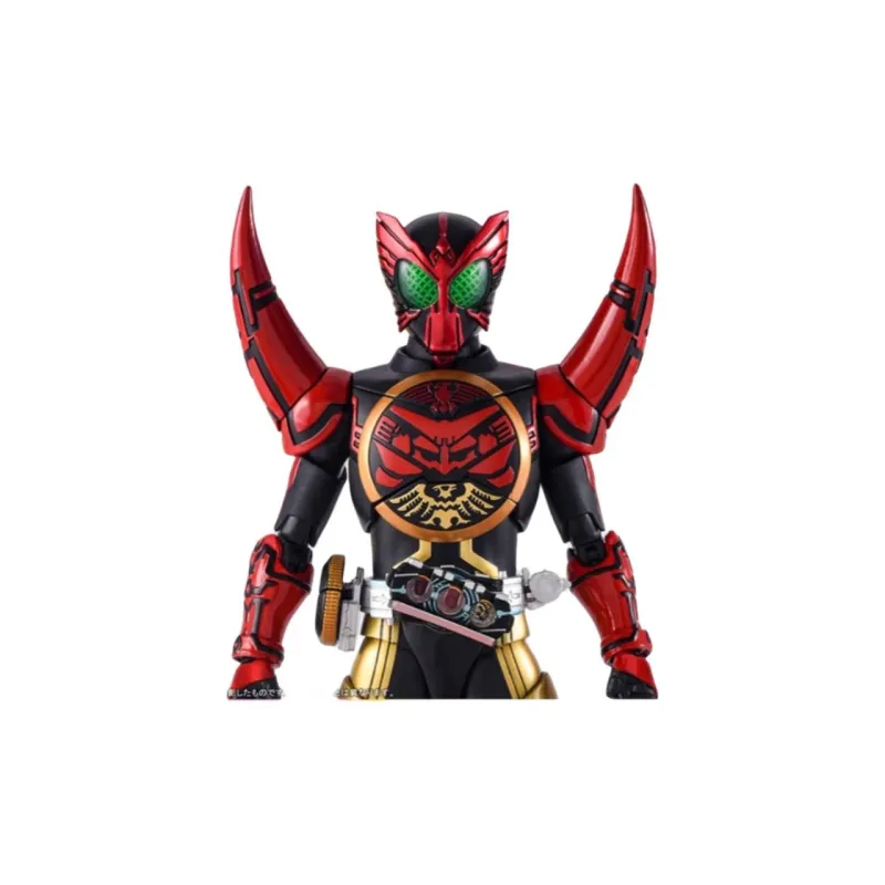 BANDAI Kamen Rider OOO Ozu Bandai SHF True Sculpture Kamen Rider OOO Three Egg Soul Union Set Scale Figures 15cm-1