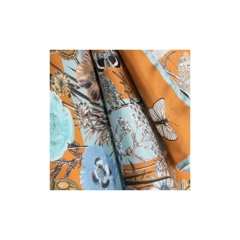 Aspinal Of London Silk Scarves Women's Orange-2