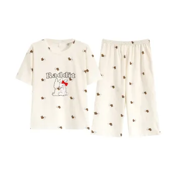 The Story Of The Flower Season Loungewear & Sleepwear Set Women's Ecru