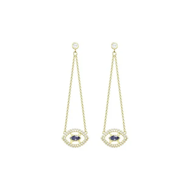 Swarovski Gold PVD Coating Earrings Women's-0