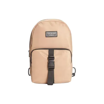 GUESS Nylon Shoulder Bag, Crossbody Bag Regular Men's Brown