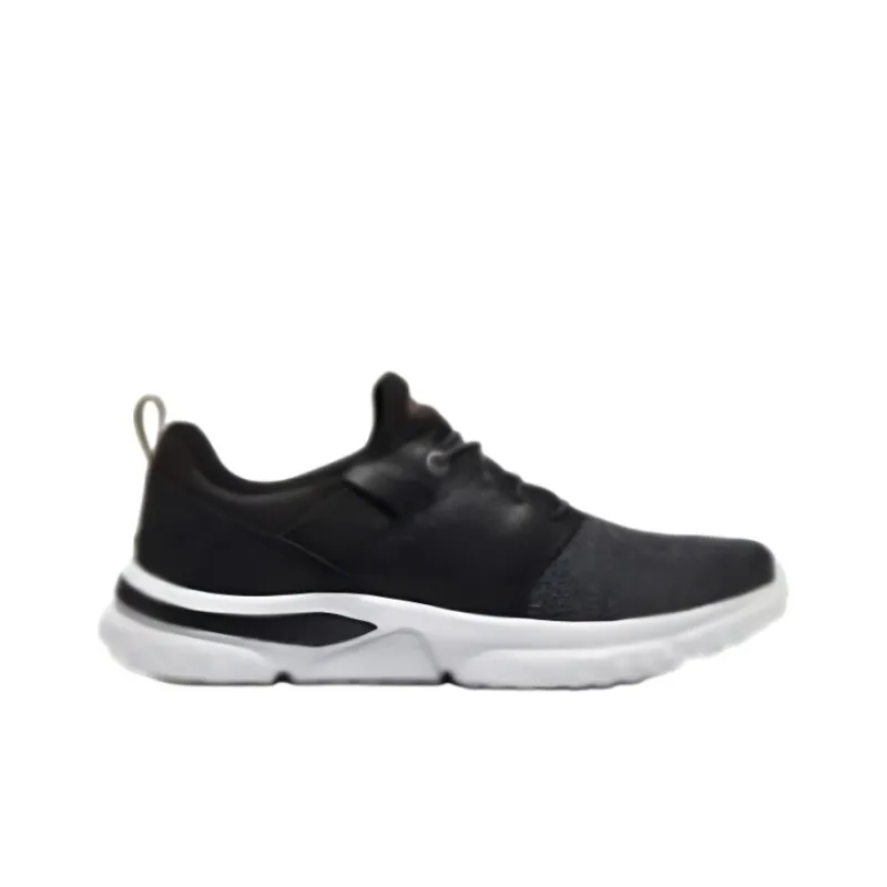 Skechers Cushioning Anti-Slip And Wear-Resistant Low-Top Casual Shoes Men's Black-1