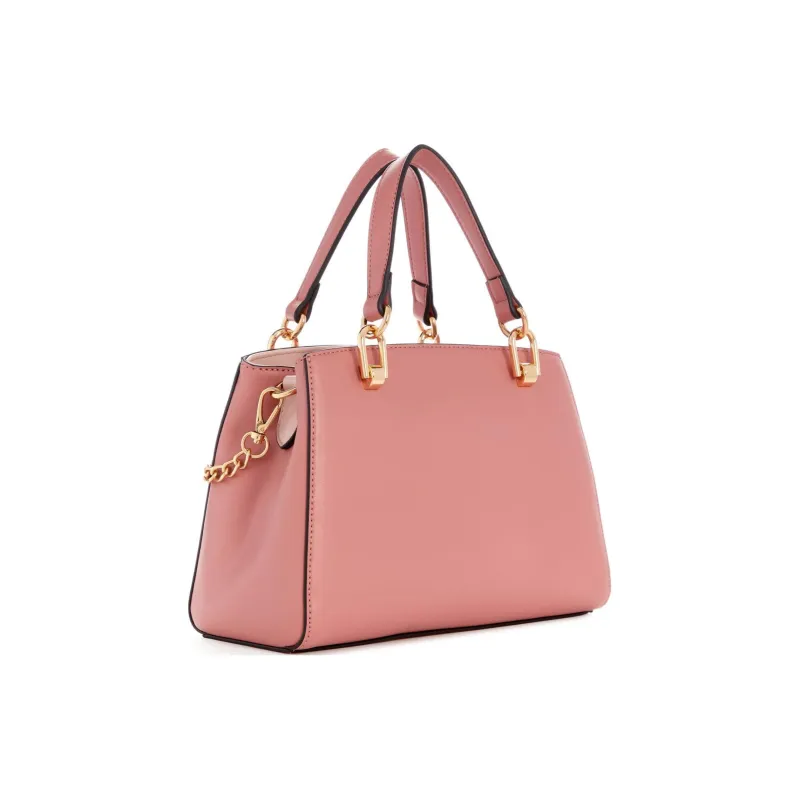 GUESS Artificial Leather Handbag Shoulder Bag Crossbody Bag Small Size Women's Pink-1