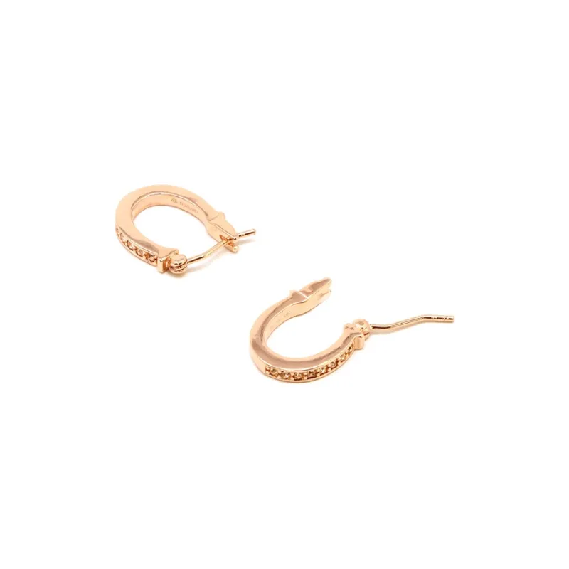 COACH Earrings Women's Rose Gold-1