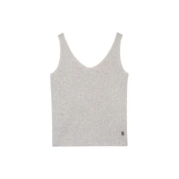 Victoria's Secret Pajama Tops Women's Gray