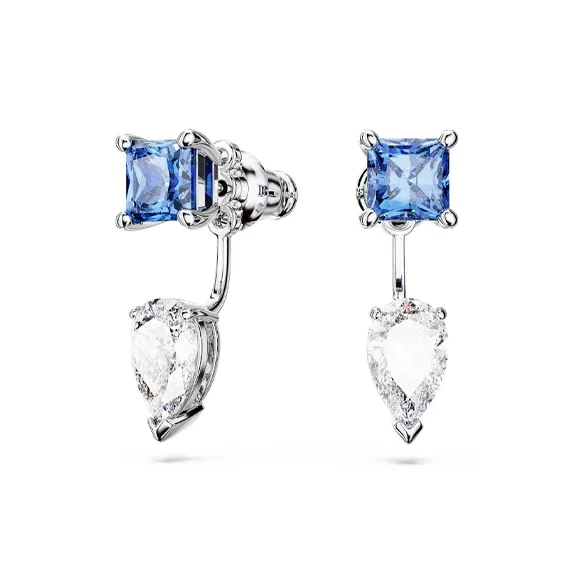 Swarovski Mesmera Crystal embellished Drop Earrings-2