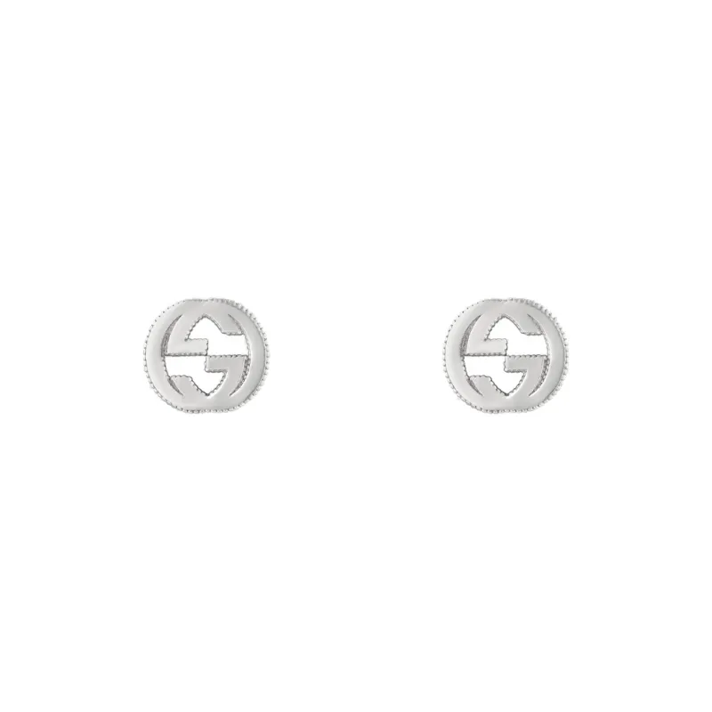 GUCCI 925 Sterling Silver Earrings Women's Silver-0