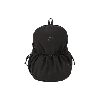 NERDY Nylon Backpack Unisex Black