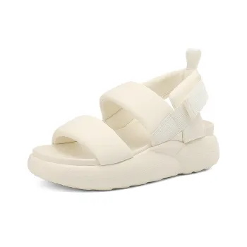 JOSINY Roman Sandals 5.5cm Women's Ecru/Light Pink
