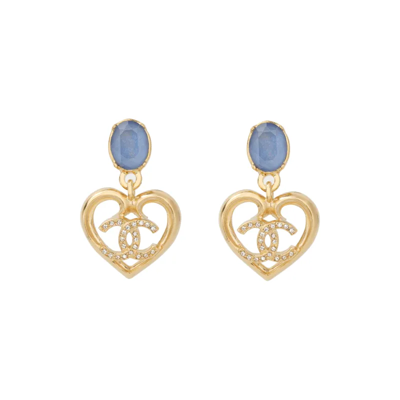 CHANEL Earrings Women's Gold-0