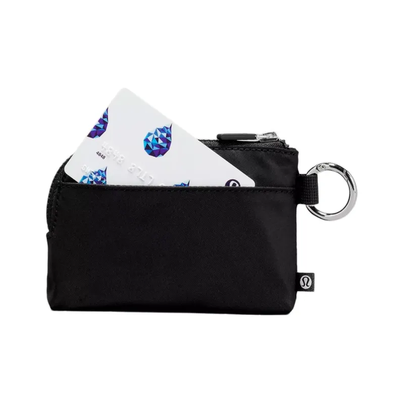 Lululemon Recycled Polyester Card Holder Regular Women's Black-1