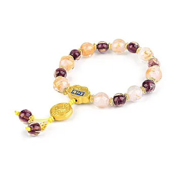 Moon Jewelry Colored Glaze Jade Bracelets Women's