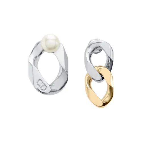 DIOR Earrings Women's Silver/Gold