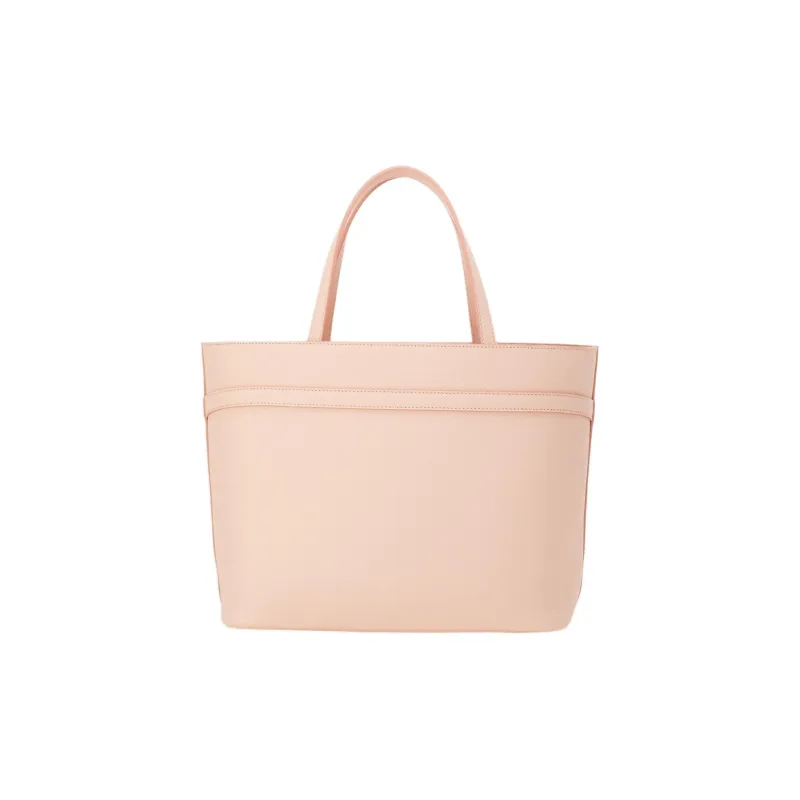 FERRAGAMO Vara Leather Tote Bag Shopping Bag Handbag Small Size Women's Light Pink Red-2
