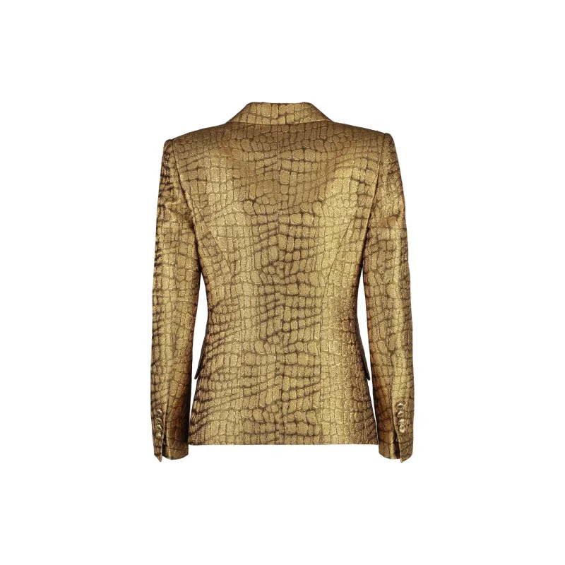TOM FORD Jacquard Single Breasted Jacket-1