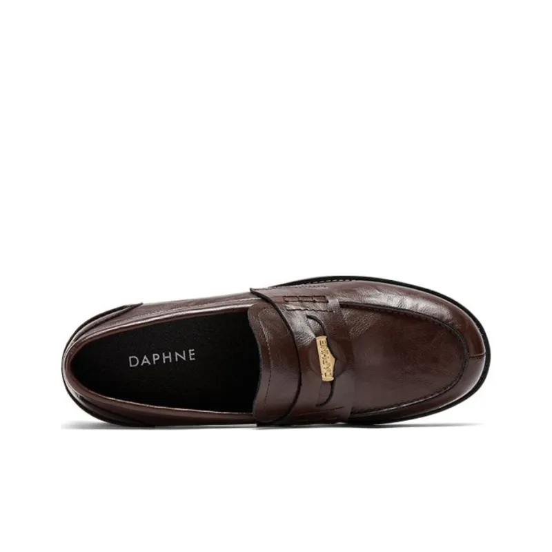 DAPHNE Loafers Women's Black/Brown-4