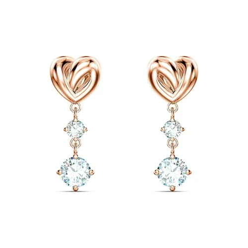 Swarovski Lifelong Heart Earrings Women's