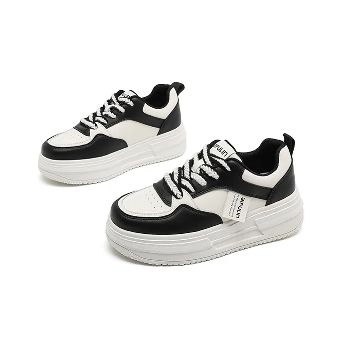 AIFUlIn Evelyn Abrasion Resistant Slip Resistant Low Top Skateboard Shoes Women's-3