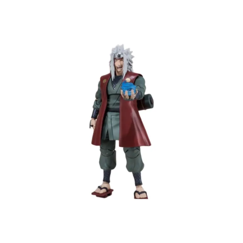 BANDAI Jiraiya Bandai, Soul Limited SHF Naruto Shippuden, Ero Sennin, Action Figure Scale Figures 14cm-0