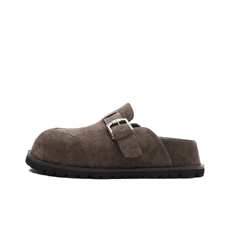 KMD Closed Toe Slippers 5cm Women's-5