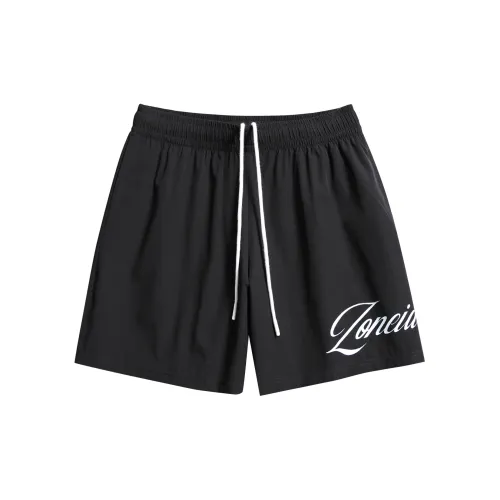 ZONEiD Casual Shorts Men Black