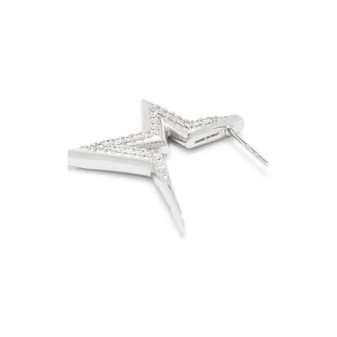 FERRAGAMO Brass Earrings Women's Silver-0