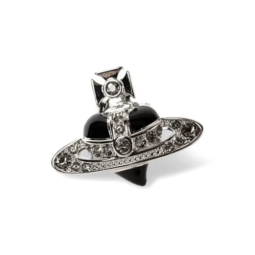 Vivienne Westwood New Diamante Heart Single Earring