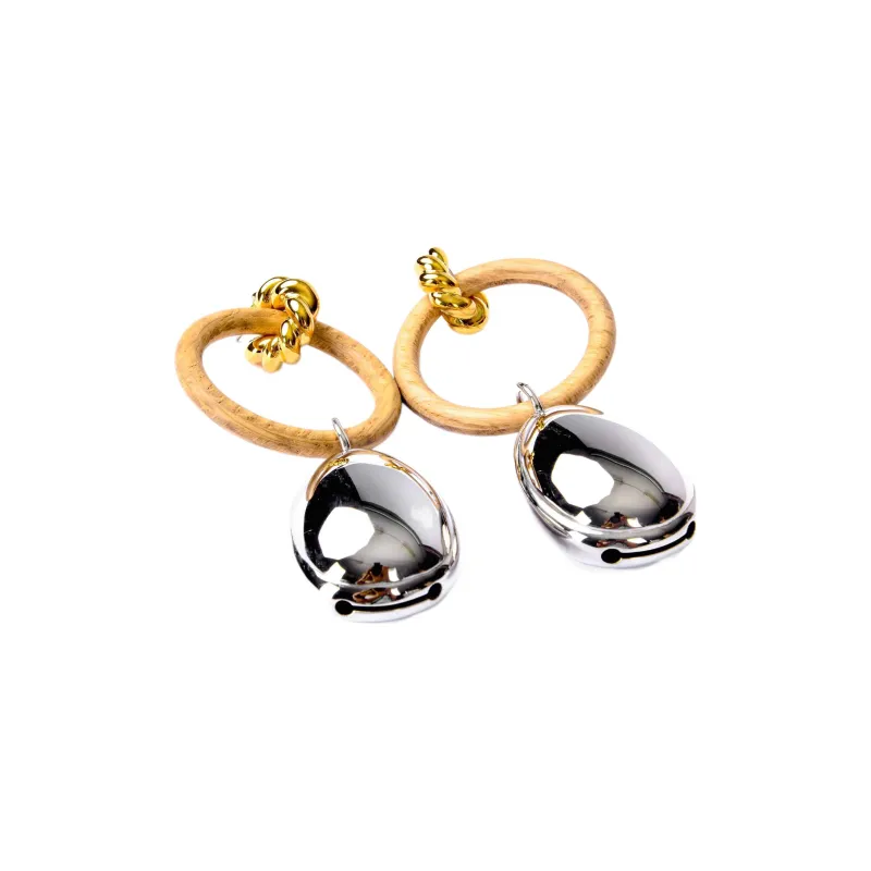 Balenciaga Earrings Women's Metallic-0