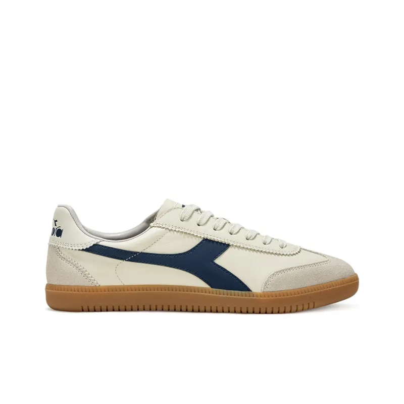 Diadora Anti Slip Wear Resistant Low Top Skateboard Shoes Unisex White-1