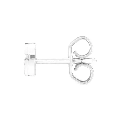 GUCCI GG Running Earrings Unisex Silver-1